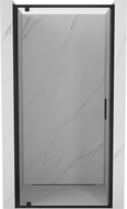 Mexen Exo-BR sprchové dvere výklopné 60 cm, transparentné, čierne - 8181-060-000-70-00