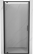 Mexen Exo-BR sprchové dvere otočné 100 cm, transparentné, čierne - 8181-100-000-70-00