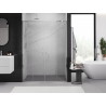 Mexen Exo-S Duo dvojité posuvné sprchové dvere 160 cm, priehľadné, chróm - 8152-160-000-01-00