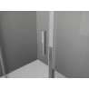 Mexen Exo-S posuvná sprchová kabína 105 x 70 cm, transparentná, chróm - 8151-105-070-01-00
