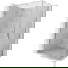 Mexen Exo sprchový kút otočný 120 x 90 cm, transparentný, chróm - 819-120-090-01-00