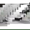 Mexen Exo sprchový kút otočný 120 x 90 cm, transparentný, chróm - 819-120-090-01-00