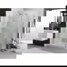 Mexen Exo sprchový kút posuvný 100 x 80 cm, transparentný, chróm - 8151-100-080-01-00