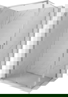 Mexen Exo posuvný sprchový kút 150 x 90 cm, priehľadný, chróm - 8151-150-090-01-00