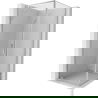 Mexen Exo sprchový kút s otváracími dverami 85 x 85 cm, priehľadný, chróm - 8181-085-085-01-00