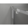 Mexen Exo-BR otváracia sprchová kabína 70 x 100 cm, transparentná, chrómová - 8181-070-100-01-00
