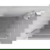 Mexen Exo sprchový kút s otváracími dverami 85 x 100 cm, transparentný, chróm - 8181-085-100-01-00
