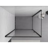 Mexen Exo-BR sklopná sprchová kabína 70 x 80 cm, transparentná, čierna - 8181-070-080-70-00
