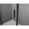 Mexen Exo-S posuvná sprchová kabína 135 x 90 cm, transparentná, čierna - 8151-135-090-70-00