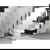 Mexen Exo sprchový kút s dverami 70 x 70 cm, transparentný, chróm - 8182-070-070-01-00