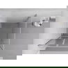 Mexen Exo sprchový kút s dverami 70 x 70 cm, transparentný, chróm - 8182-070-070-01-00