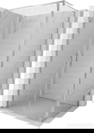 Mexen Exo sprchový kút s otváracími dverami 90 x 100 cm, transparentný, chróm - 8182-090-100-01-00