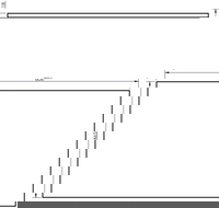 Mexen Uni doska na skrinku 80 cm, biely lesk - 91AXX-0804-464-18-00