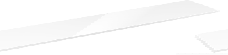 Mexen Uni doska na skrinku 220 cm, biely lesk - 91AXX-2204-464-18-00