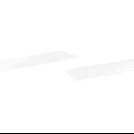 Mexen Uni doska na skrinku 210 cm, biela matná - 91AXX-2104-464-18-01