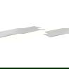 Mexen Uni doska na skrinku 190 cm, sivý mat - 91AXX-1904-464-18-62