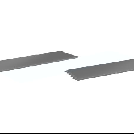 Mexen Uni doska na skrinku 220 cm, grafit matný - 91AXX-2204-464-18-66