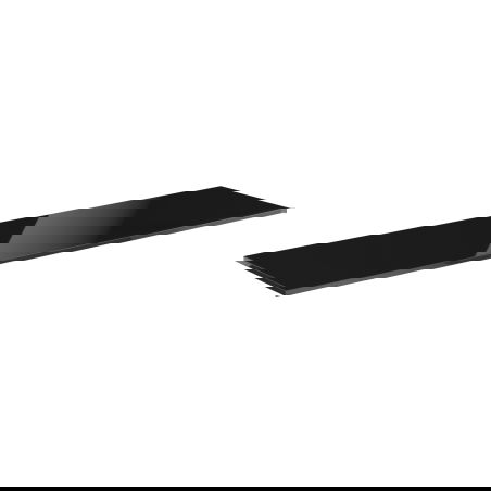 Mexen Uni doska na skrinku 180 cm, čierny lesk - 91AXX-1804-464-18-70