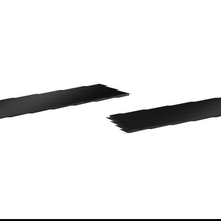Mexen Uni pracovná doska 190 cm, čierny mat - 91AXX-1904-464-18-71