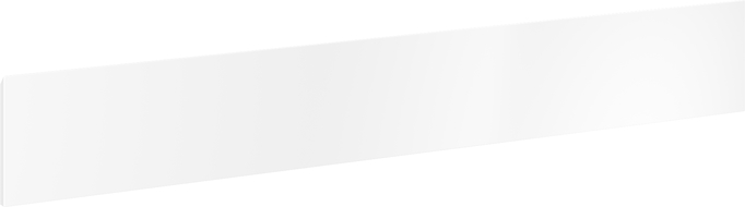 Mexen Orio predná časť korpusu kúpeľňovej skrinky 120 x 20 cm, biela matná - 91A10-1200-235-1-01