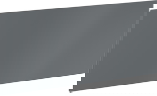 Mexen Orio predná časť korpusu kúpeľňovej skrinky 100 x 43,5 cm, grafitová matná - 91A10-1000-470-1-66