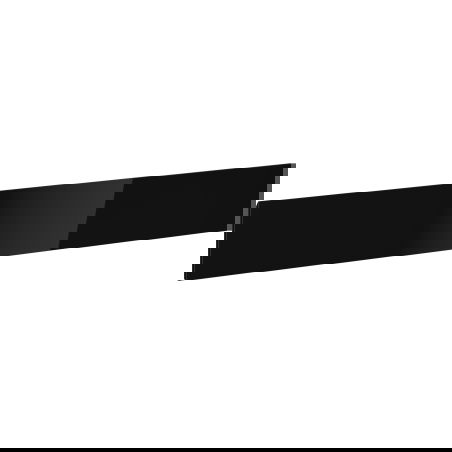 Mexen Orio predná časť skrinky do kúpeľne 120 x 20 cm, čierny lesk - 91A10-1200-235-1-70