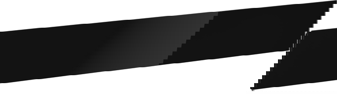 Mexen Orio predná časť skrinky do kúpeľne 120 x 20 cm, čierny lesk - 91A10-1200-235-1-70