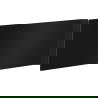 Mexen Orio predná časť skrinky kúpeľňovej 100 x 43,5 cm, čierny mat - 91A10-1000-470-1-71