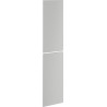Mexen Orio predná časť k ​​korpusu kúpeľňovej skrinky 35 x 80 cm (2 ks), sivá matná - 91A11-1600-300-2-62