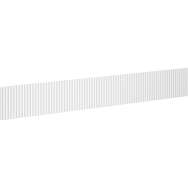 Mexen Rivel predná ryhovaná pre skrinku vane 160 x 20 cm, biely mat - 91A20-1600-235-1-01