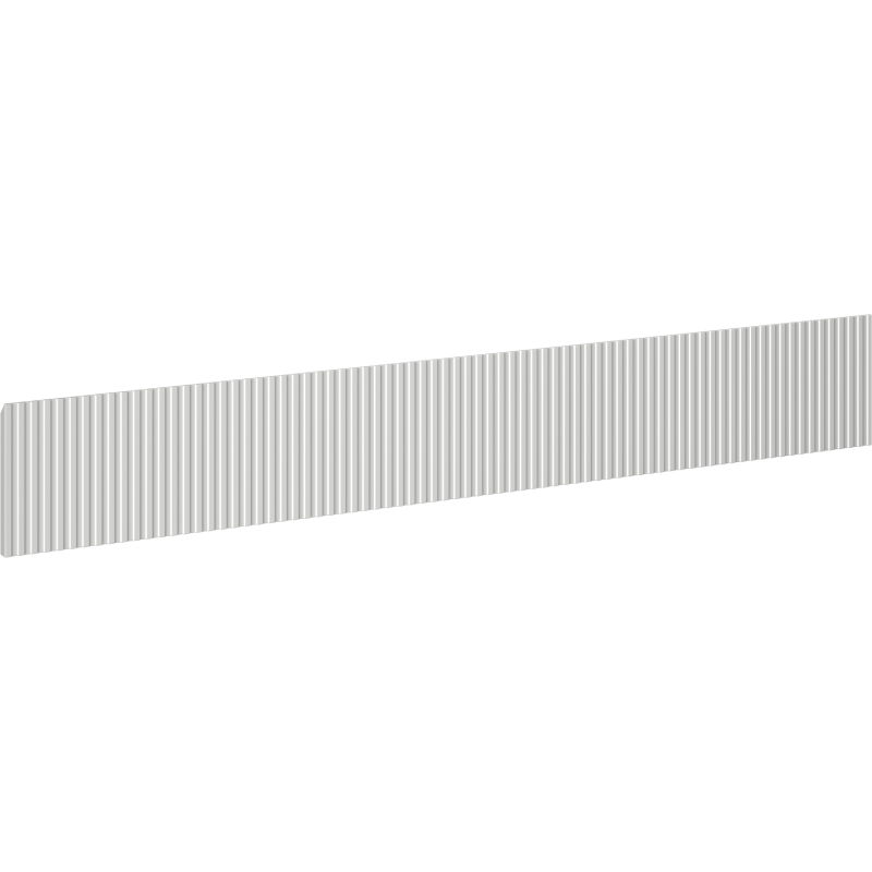 Mexen Rivel predný ryhovaný pre skrinku pod umývadlo 160 x 20 cm, sivý mat - 91A20-1600-235-1-62