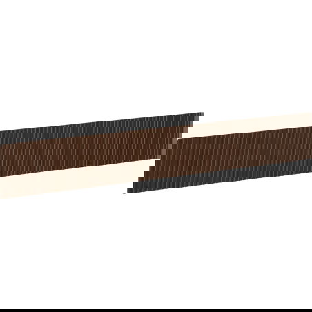 Mexen Rivel predný ryhovaný panel pre telo kúpeľňovej skrinky 140 x 20 cm, orech - 91A20-1400-235-1-86