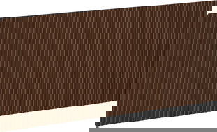 Mexen Rivel predná časť s drážkami na korpus kúpeľňovej skrinky 80 x 43,5 cm, orech - 91A20-0800-470-1-86