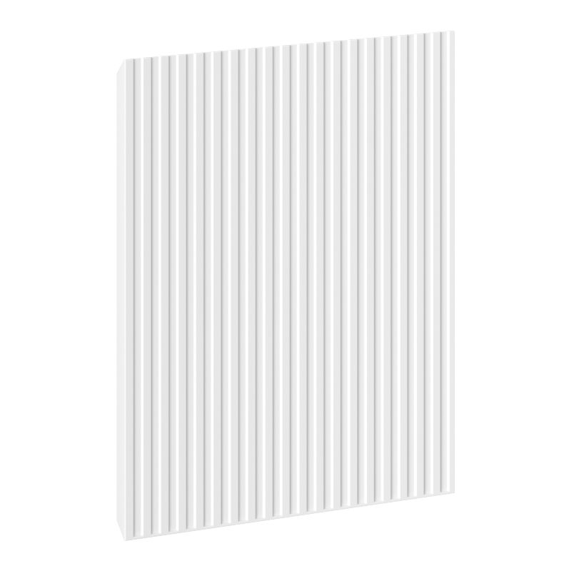 Mexen Rivel predná ryhovaný na korpus kúpeľňovej skrinky 40 x 43,5 cm, biely mat - 91A21-0400-470-1-01