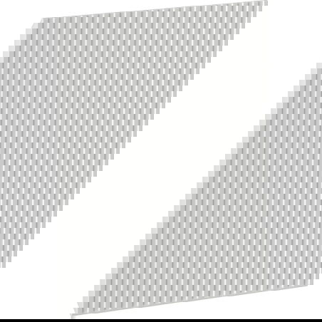 Mexen Rivel predná strana ryhovaná na korpus kúpeľňovej skrinky 30 x 43,5 cm, sivý mat - 91A21-0300-470-1-62