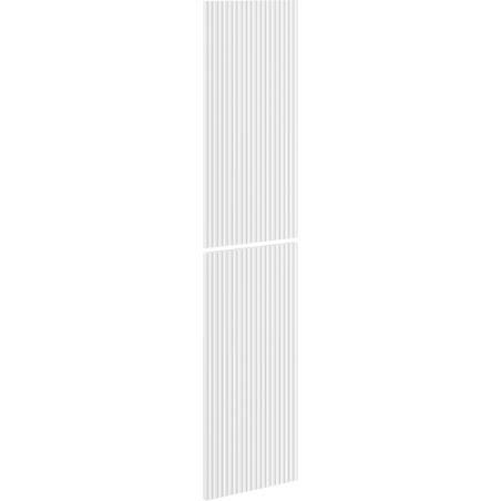 Mexen Rivel predná strana pre skrinku kúpeľňovej skrinky 35 x 80 cm (2 ks), biela matná - 91A21-1600-300-2-01