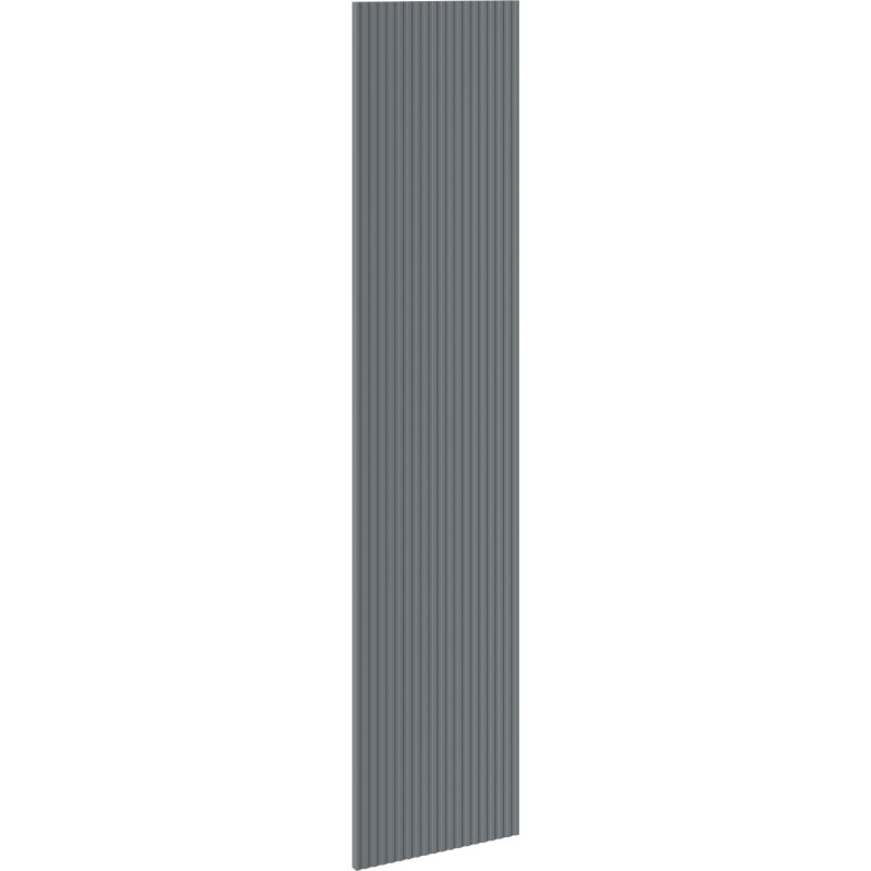 Mexen Rivel predná strana ryhovaná pre korpus kúpeľňovej skrinky 35 x 160 cm, grafit mat - 91A21-1600-300-1-66