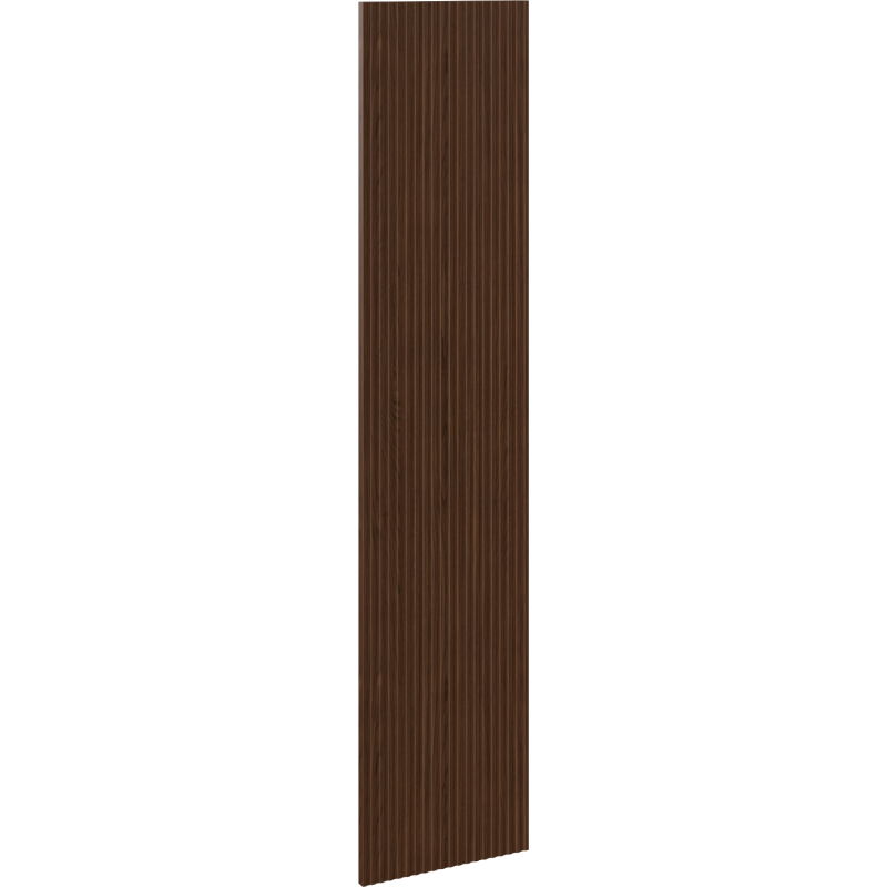 Mexen Rivel predná strana riflovaná pre kabinet kúpeľňovej skrinky 35 x 160 cm (1 kus), orech - 91A21-1600-300-1-86