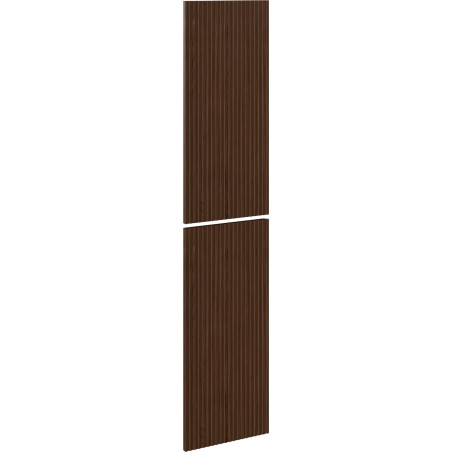 Mexen Rivel predná strana s drážkami pre korpus kúpeľňovej skrinky 35 x 80 cm (2 ks), orech - 91A21-1600-300-2-86