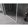 Mexen Kioto-F sprchová stena Walk-in s rámom 60 x 202 cm, transparentná 8 mm, biela - 800-060-104-20-00