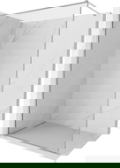 Mexen Kioto-F sprchová stena Walk-in s rámom 50 x 202 cm, transparentná 8 mm, chróm - 800-050-104-01-00