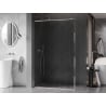 Mexen Kioto-F sprchová stena Walk-in s rámom 110 x 202 cm, transparentná 8 mm, chróm - 800-110-104-01-00