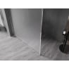 Mexen Kioto-F sprchová stena Walk-in s rámom 90 x 202 cm, námraza 8 mm, chróm - 800-090-104-01-30