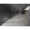 Mexen Kioto-F sprchová stena Walk-in s rámom 90 x 202 cm, transparentná 8 mm, zlatá - 800-090-104-50-00