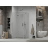 Mexen Lima skladací sprchový kút 90 x 120 cm, priehľadný, chróm - 856-090-120-01-00
