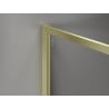 Mexen Kioto-F sprchová stena Walk-in s rámom 65 x 202 cm, transparentná 8 mm, zlatá brúsená - 800-065-104-55-00