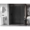 Mexen Kioto-F sprchová stena Walk-in s rámom 65 x 202 cm, transparentná 8 mm, zbraňový kov - 800-065-104-95-00