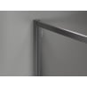 Mexen Kioto-F sprchová stena Walk-in s rámom 95 x 202 cm, priehľadná 8 mm, brúsená pištoľová sivá - 800-095-104-66-00