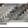 Mexen Lima sprchová kabína, skladacie dvere 115 x 70 cm, transparentnéné, chrómová - 856-115-070-01-00
