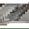 Mexen Lima sprchová kabína, skladacie dvere 115 x 70 cm, transparentnéné, chrómová - 856-115-070-01-00